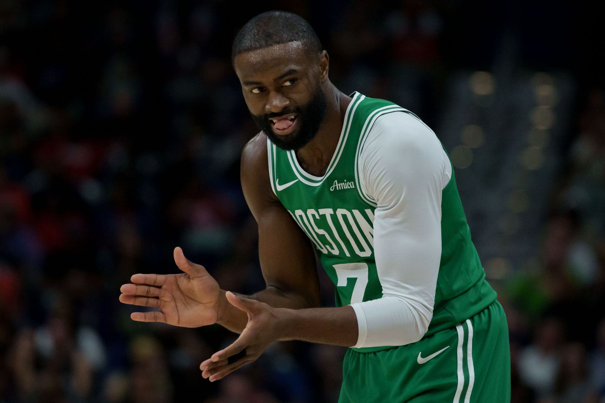 Jaylen Brown scored 35+5+5 in the third shortest time, second only to Jordan & Doncic
