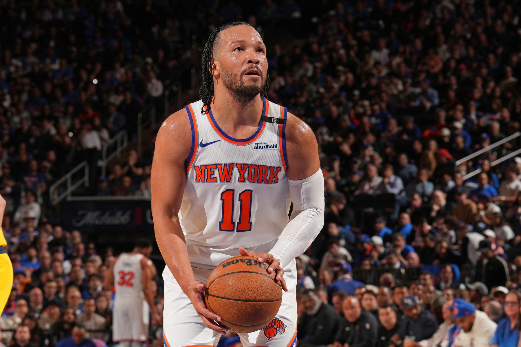 Suddenly broke out! Brunson made 5 of 8 in a single quarter, scoring 12 points, 5 rebounds and 4 assists.