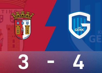 Europa League match report: Heymans has 1 shot and 1 pass, Zalazar has two goals, Genk 4-3 Braga