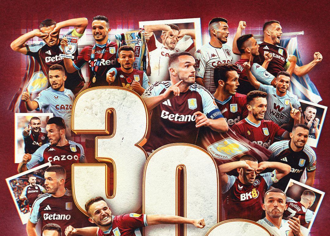 Today's reserve player debuts, McGinn welcomes the 300-game milestone in Villa's career